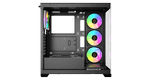Корпус Ocypus Gamma C72 BK ARGB ATX/mATX/ITX 3xUSB Черный Gamma-C72-BKD400XX-GL