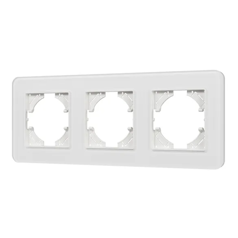 Рамка стеклянная FRM-OMALI-SFGS-3-WH (Arlight, -) 049712