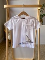 Новая хлопковая футболка Loro Piana, 116