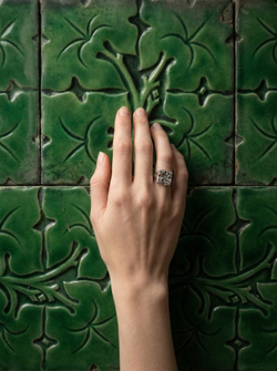 Кольцо "Четырёхлистник Абрамцево"