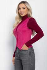 Жилет Силуэт (розовый) Б11463 LT Collection