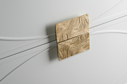 Комод бежевый 2 ящика 100x80x40см Garda Decor