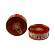 Бычки обжареные в томатном соусе