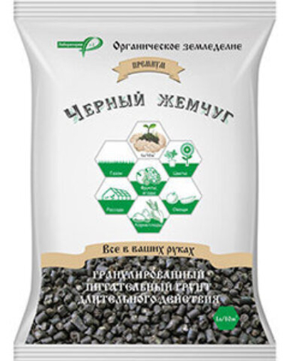 Биоудобрение Черный жемчуг ( Премиум) 1л