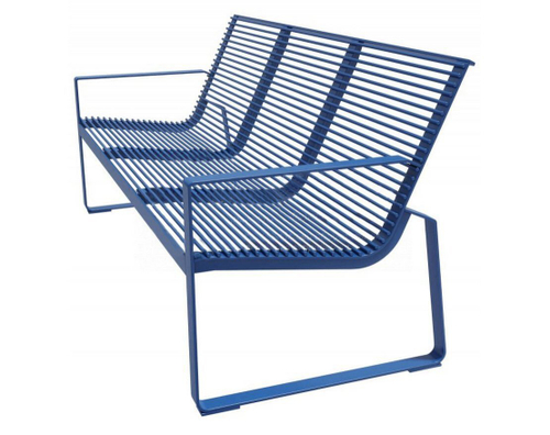 Диван стальной Глория