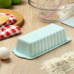 Форма для выпечки силикон, 27.5х11.5х6.4 см, прямоуг, Daniks, Квантум, Y4-5175