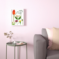 IKEA BILD  (ИКЕА БИЛД)  -  Плакат, Цветы в цвету I, 30x40 см