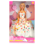 Кукла тип модель "Красотка" с аксесс. коробка 8452 white (Defa Luсy)