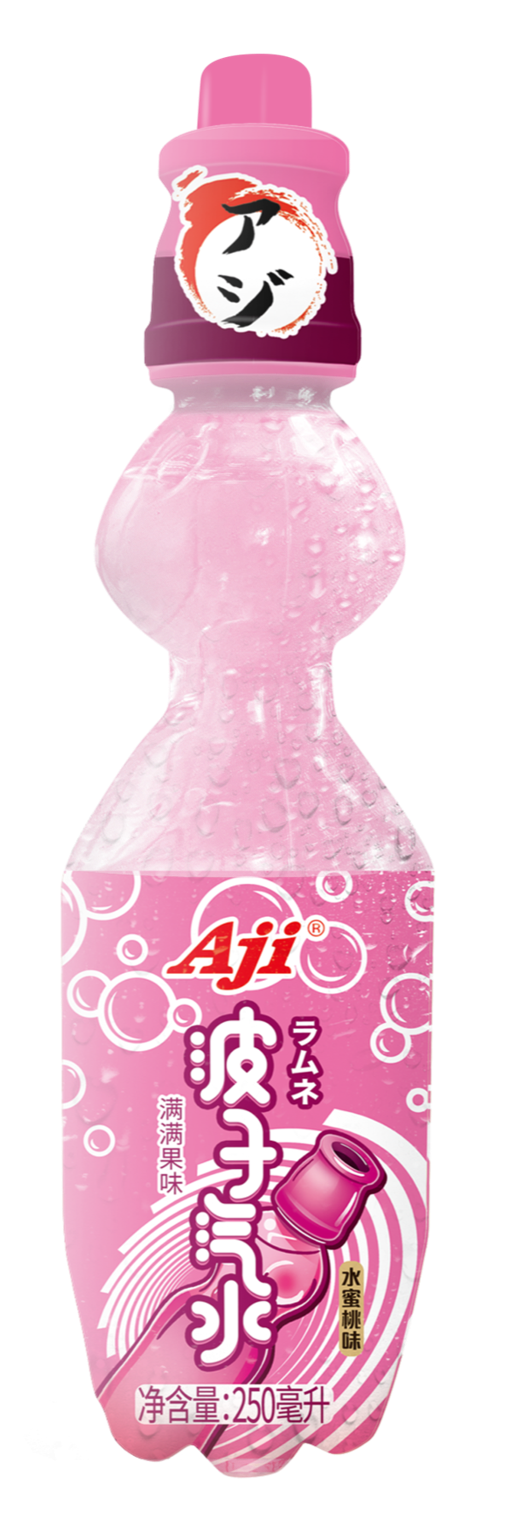 Газированный напиток Aji со вкусом персика