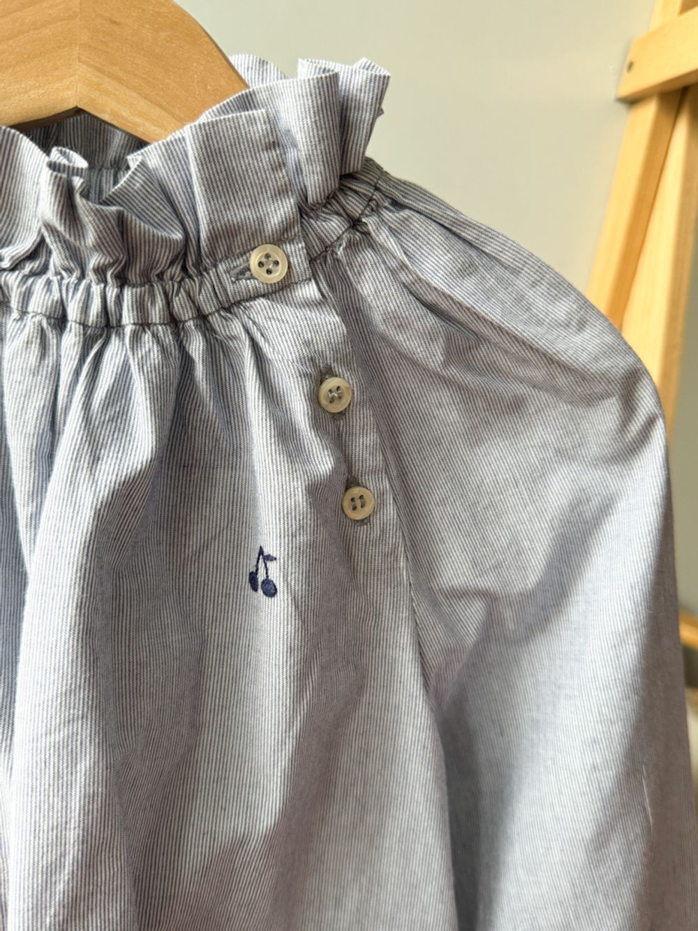 Хлопковая блузка Bonpoint, 104