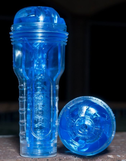 Мастурбатор FleshLight Turbo Thrust, голубой лед