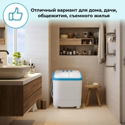 Стиральная машина Фея СМП 40 Н (белый/голубой)