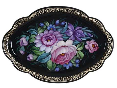 Zhostovo metal tray A11D02032679