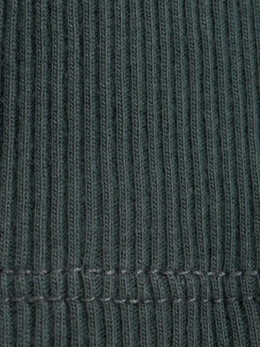 Темно-зеленая майка детская базовая