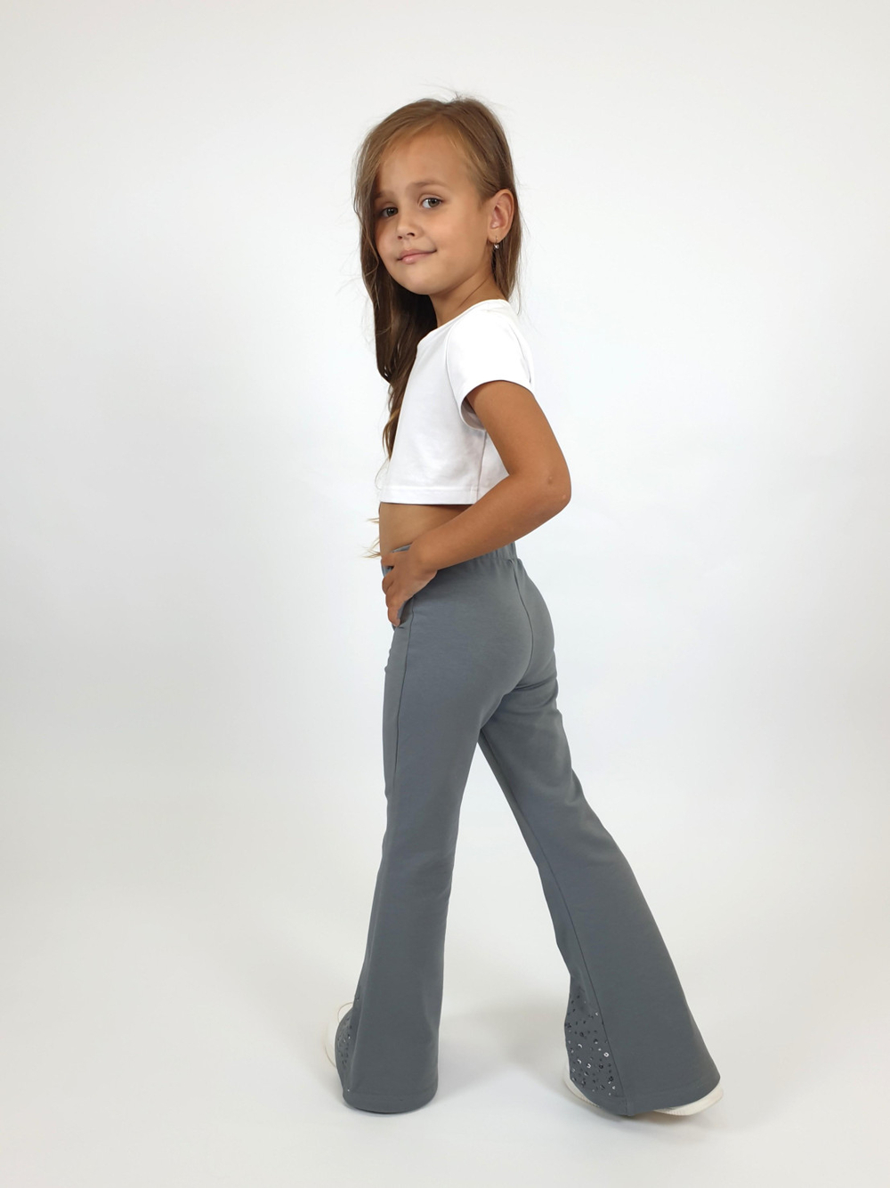 17-17-4 Брюки для девочки