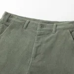 Шорты Ymkashix Nineties Velvet пыльно-зеленые