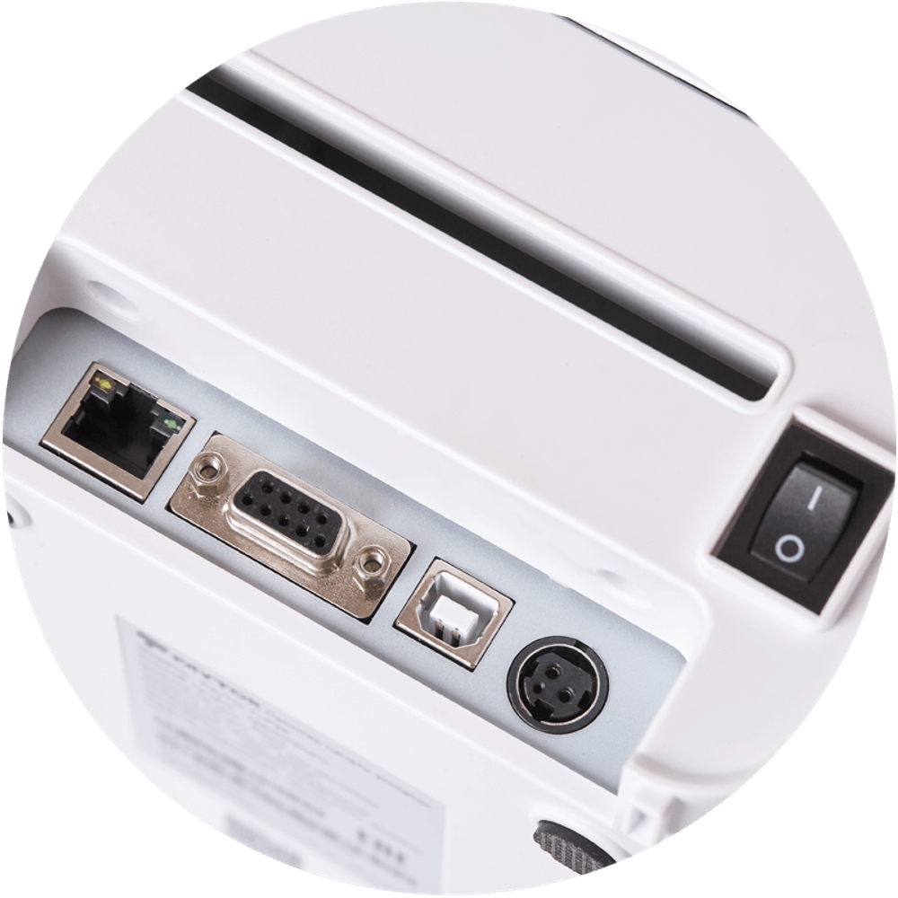 Принтер PayTor TLP38 (USB/RS-232/Ethernet, 203 dpi, арт. TLP-38-USE-B00x)