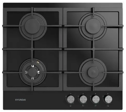 Газовая варочная панель Hyundai HHG 6434 BG