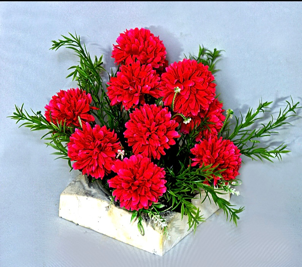 Полянка ритуальная утяжеленная на постаменте