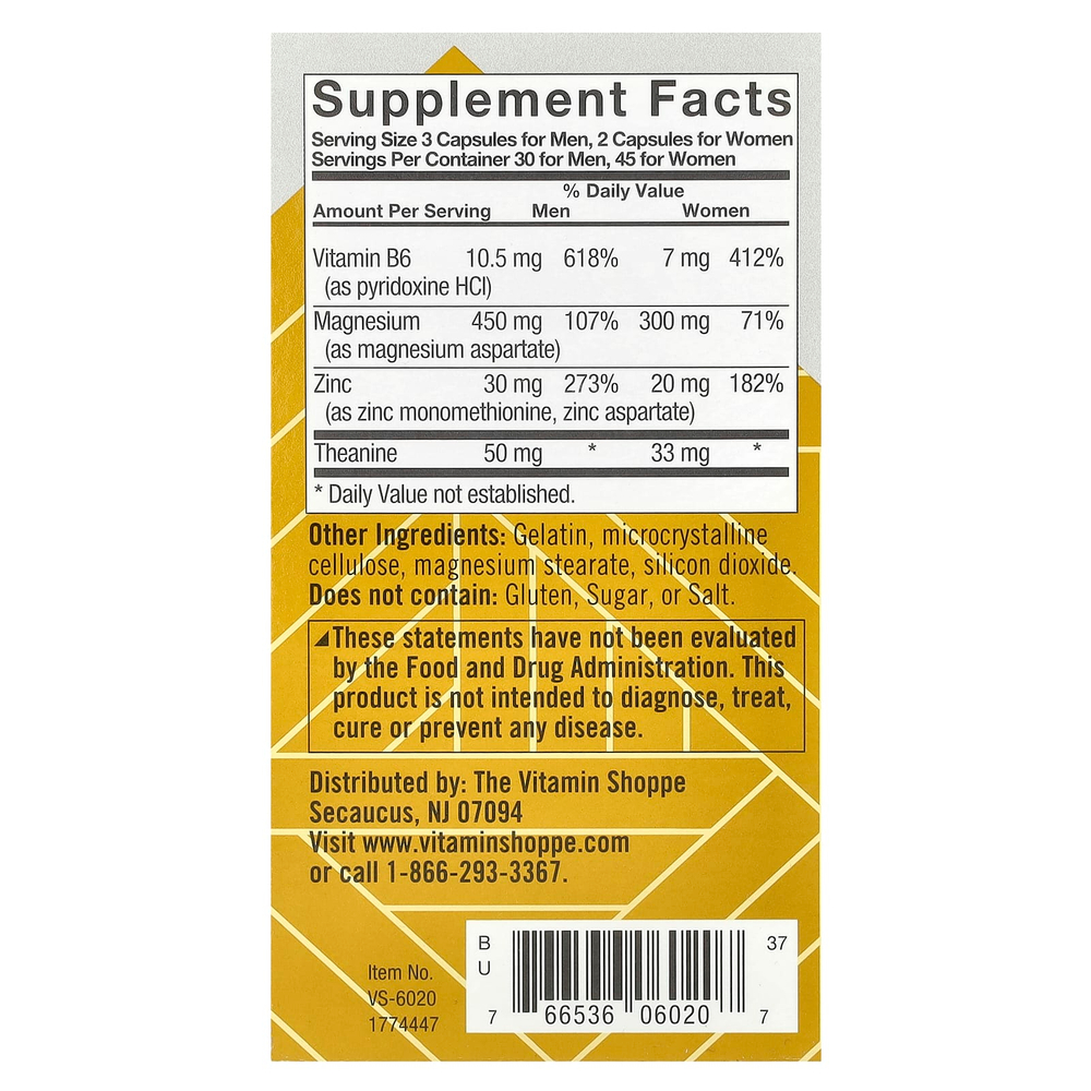 True Athlete, ZMA® с теанином, 90 капсул