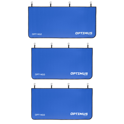 OPT-NS12 Комплект защитных накидок с удвоенным количеством магнитов на крыло и кузов автомобиля, 3 ш