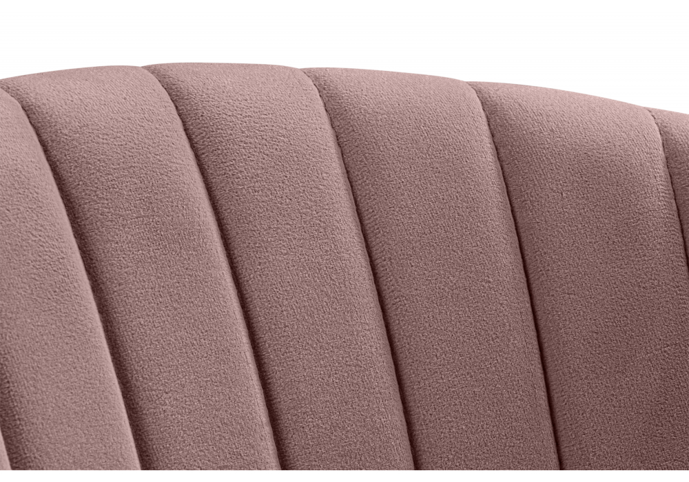 Стул на металлокаркасе Woodville Kamelia светло-фиолетовый, золотой