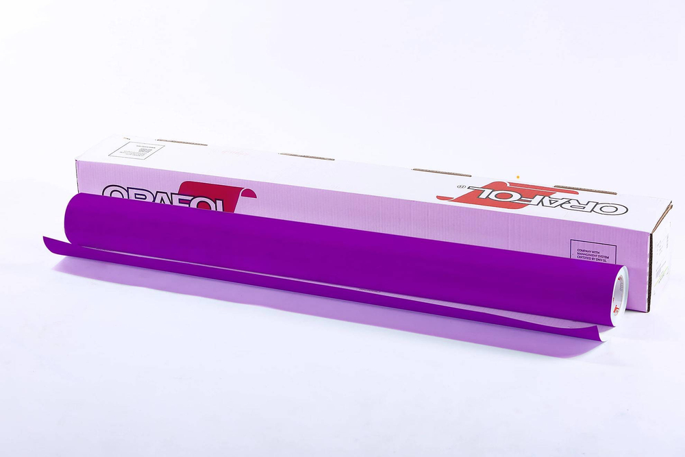 Пленка самоклеящаяся Oracal 8300 F 040 1*50 м фиолетовая витражная