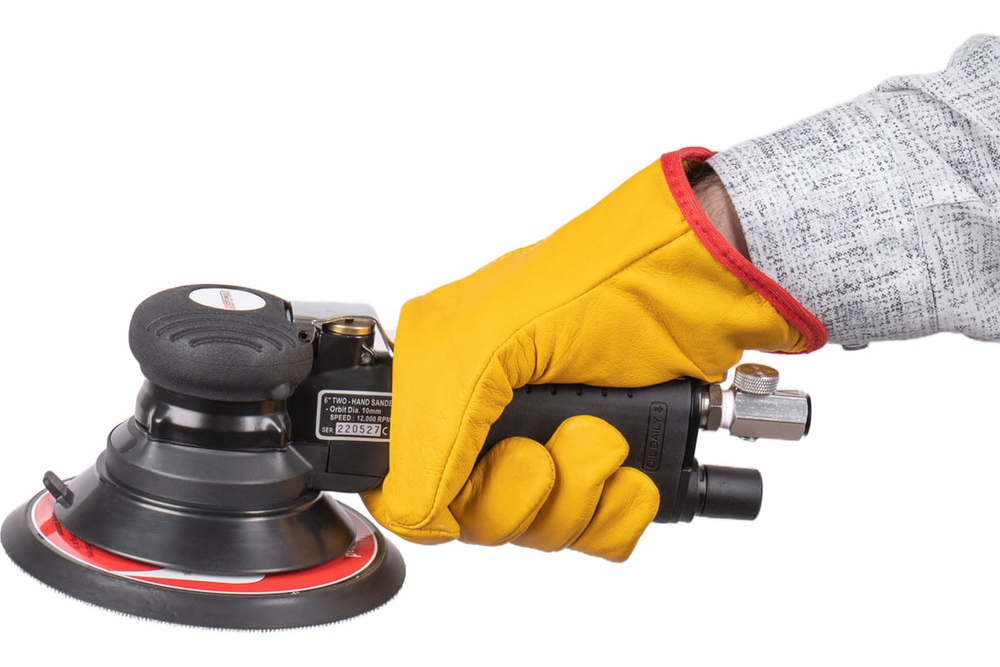 Пневмошлифмашина орбитальная с рукояткой BYEMAX BM-66-5032