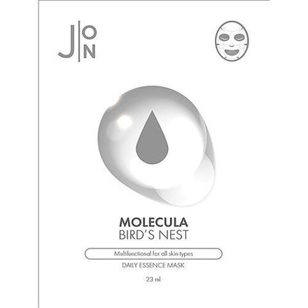 Маска для лица тканевая ласточкино гнездо -  J:on Molecula bird’s nest daily essence mask