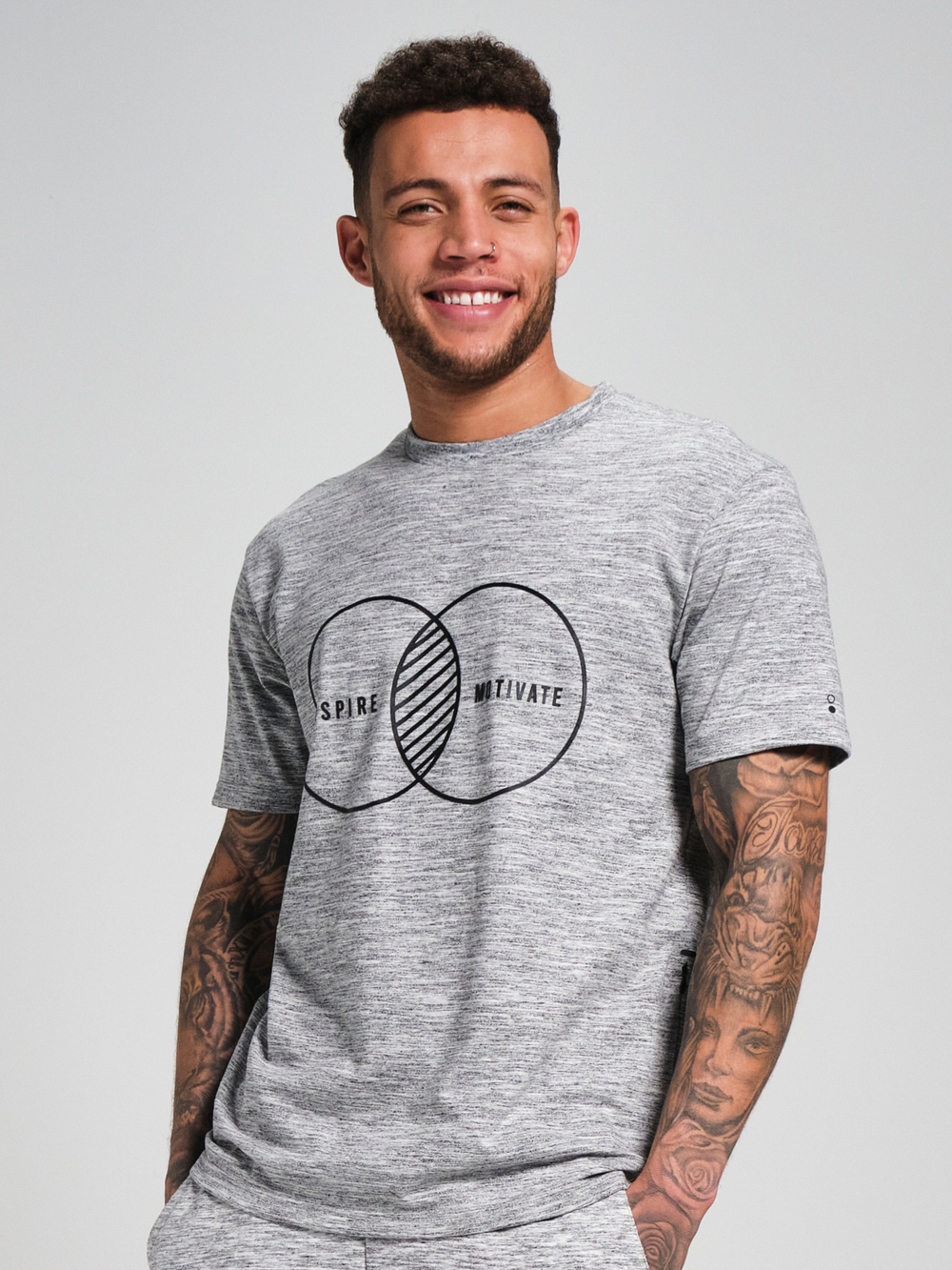 Футболка мужская ORIGINAL CREATOR INSPIRE T-SHIRT, Серый