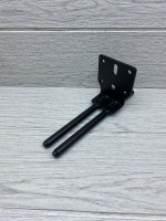 Ножки для мебели черные 15 см 4 штуки