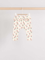 Легинсы для малышей Next E67-039, 3 шт., Молочный, Серый, Розовый