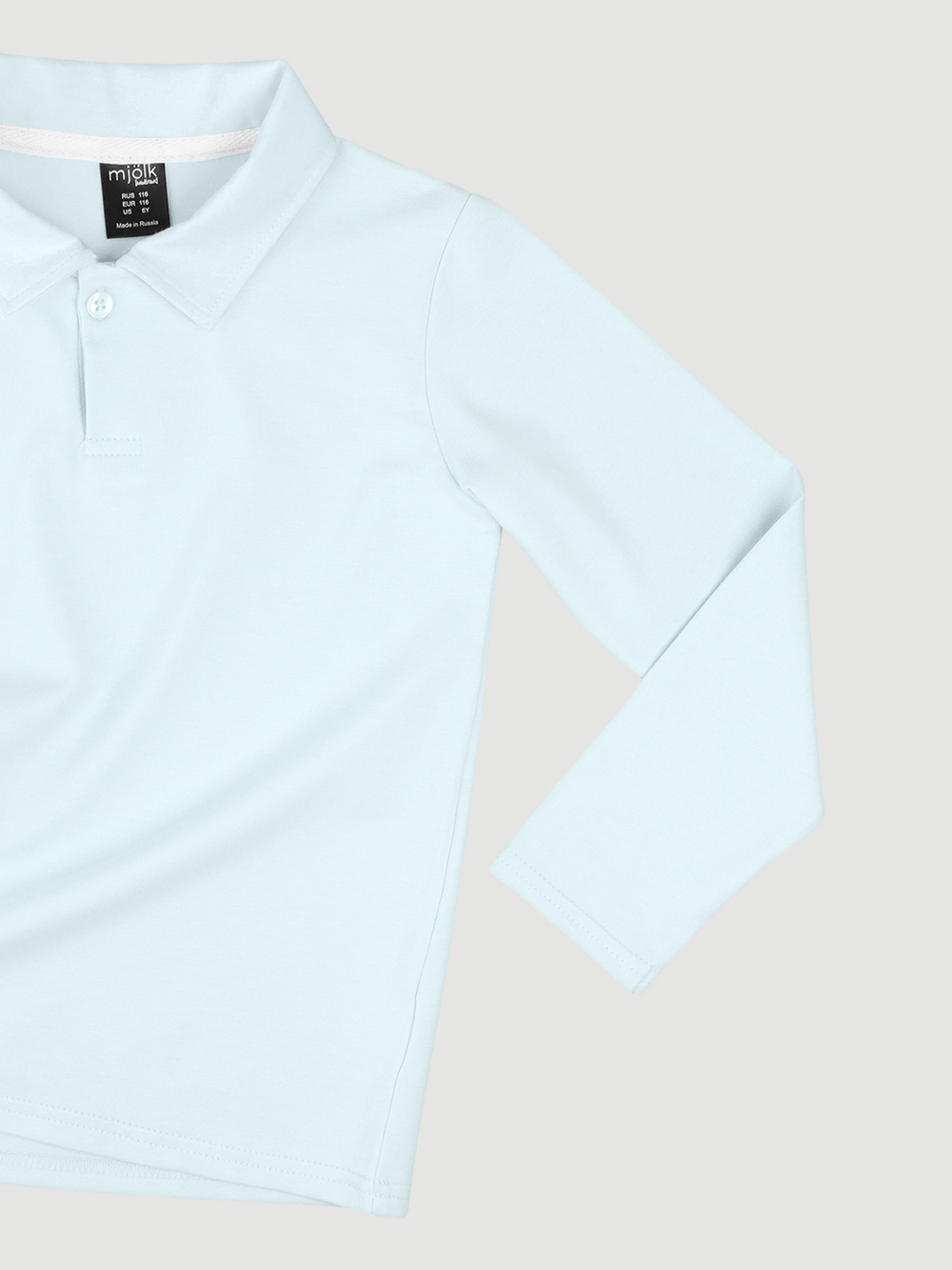 Поло Mjölk Total White Blue, уценка