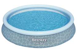 Бассейн надувной Bestway Fast Set Pools 396х84 см + фильтр-насос 2006 л/ч (57376 BW)