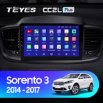 Teyes CC2L Plus 10.2" для KIA Sorento 2014-2017