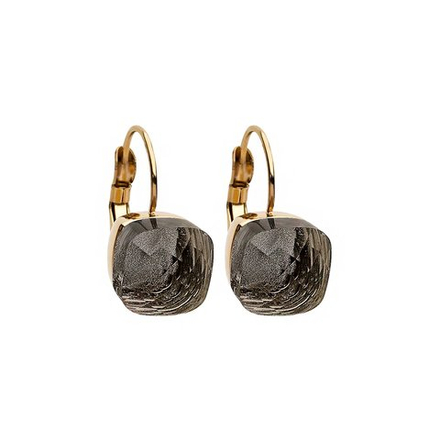 Серьги Qudo Firenze anthrazit 304001 BR/G