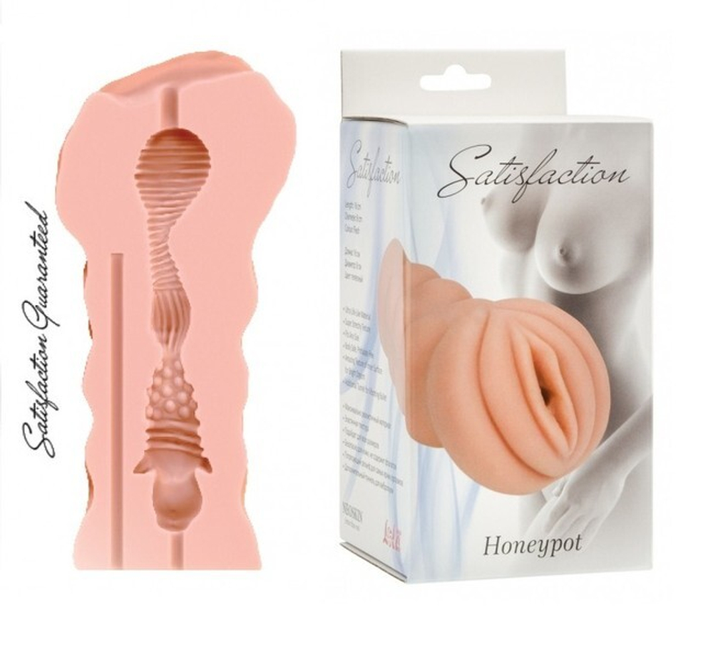 Реалистичный мастурбатор-вагина Honeypot (Цвет: телесный)
