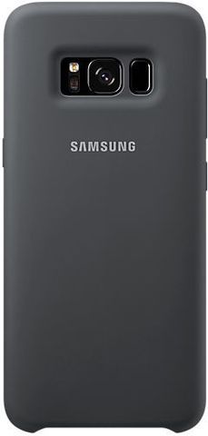Клип-кейс Samsung Silicone Cover для Galaxy S8 (Черный)