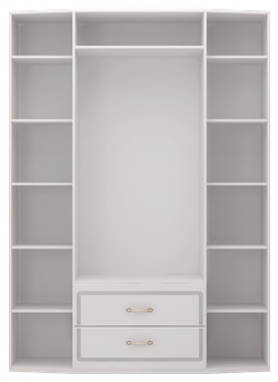 Шкаф для одежды 4-х дверный с ящиками Виктория 02