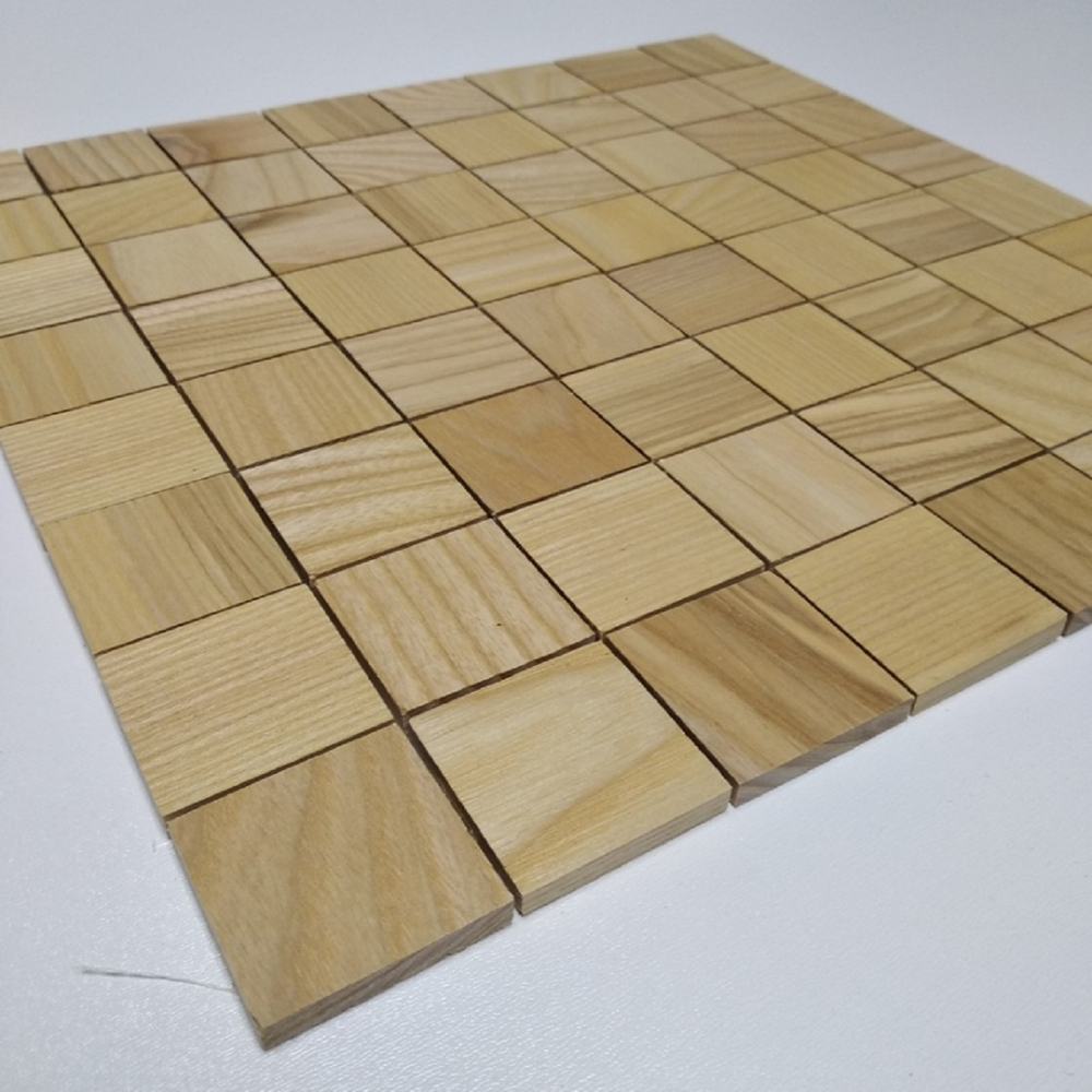 Деревянная мозаика для стен Wood Mosaic Ясень Плитка