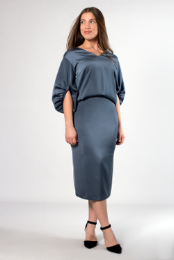 Блузка женская 4185ВП, Мокрый асф. #331МА094185ВП