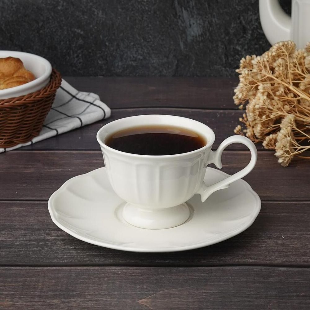 Чайная пара 200 мл d 9,4 см h7,2 см Bella Noble [6]