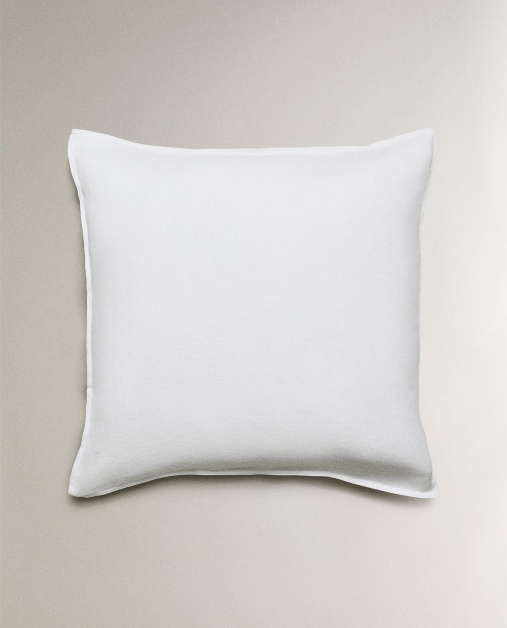 Наволочка Zara Home хлопок, лён 100%, однотонный, 7150/091