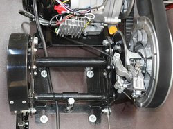 Mотобуксировщик вездеход KOiRA T15 (ручной стартер)