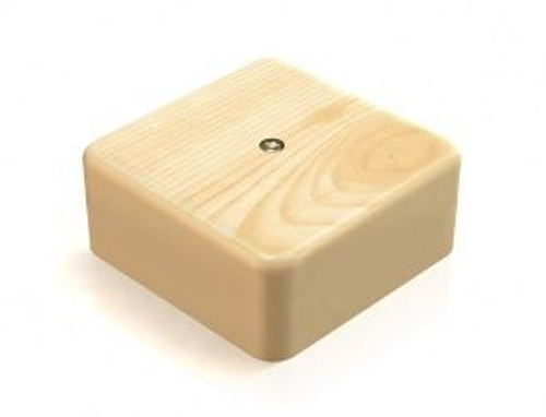 Коробка распаечная о/у 75х75х28 сосна IP40
