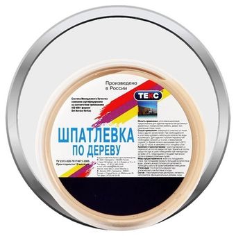 Шпатлевка акриловая по дереву Текс Ре-файн Береза 0,75 кг