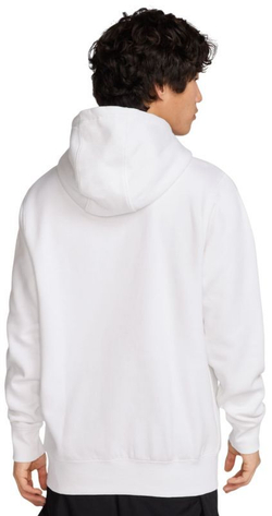 Мужская теннисная кофта Nike Club Fleece Pullover - белый