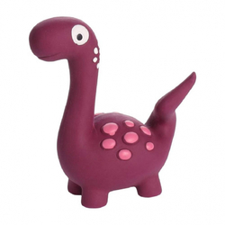 Flamingo Игрушка для собак "Динозавр" S, латекс, фиолетовый