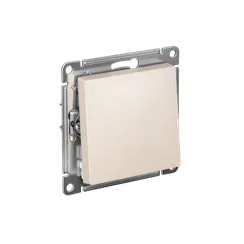 Выключатель 1-кл. СП AtlasDesign 10А IP20 (сх. 1) 10AX с самовозвратом механизм беж. SE ATN000215