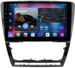 Магнитола для Skoda Octavia A5 2004-2013 (рамка черная глянцевая) - FarCar BM005M на Android 13, QLED, TS10, 4Гб+32Гб, CarPlay, 4G SIM-слот